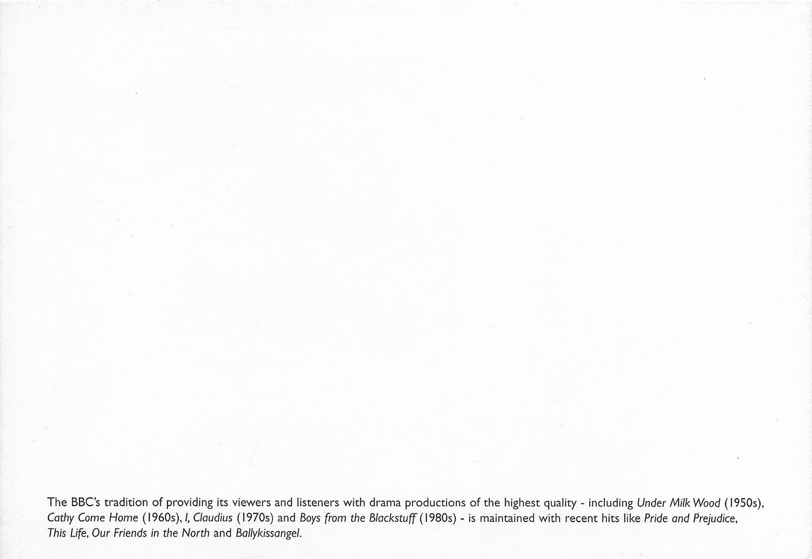 Back cover of PC-BBC75-1995